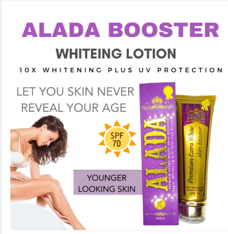 ALADA SKIN BOOSTER PREMIUM EXTRA WHITE with SPF 70- Made in Thailand