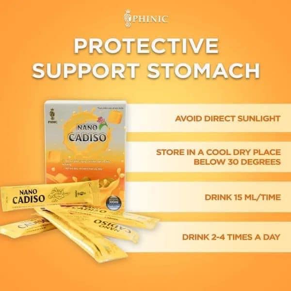 Nano Cadiso, Korea's #1 product that supports the treatment of stomach problems.