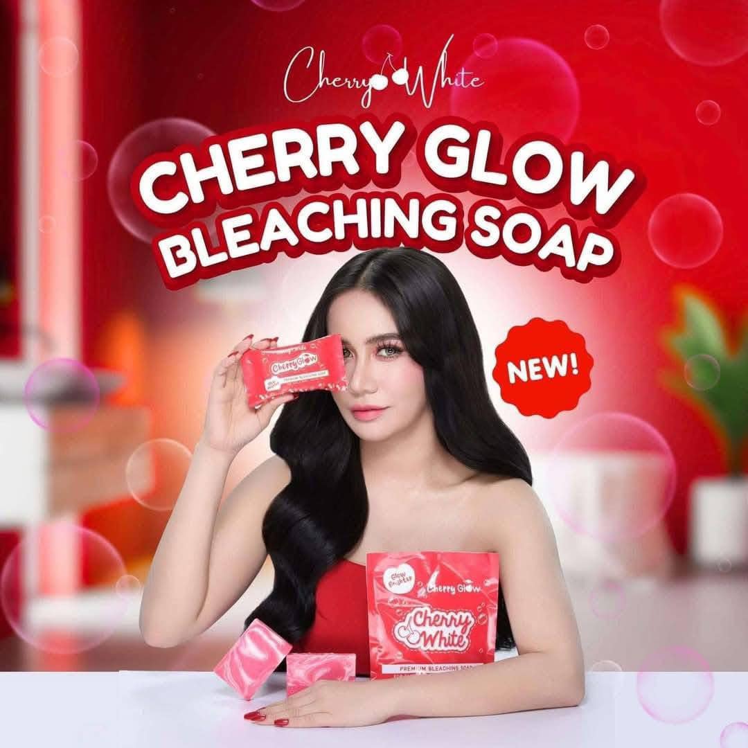 CHERRY WHITE Cherry Glow Premium Bleaching Soap 5pcs Skin Whitening Soap
