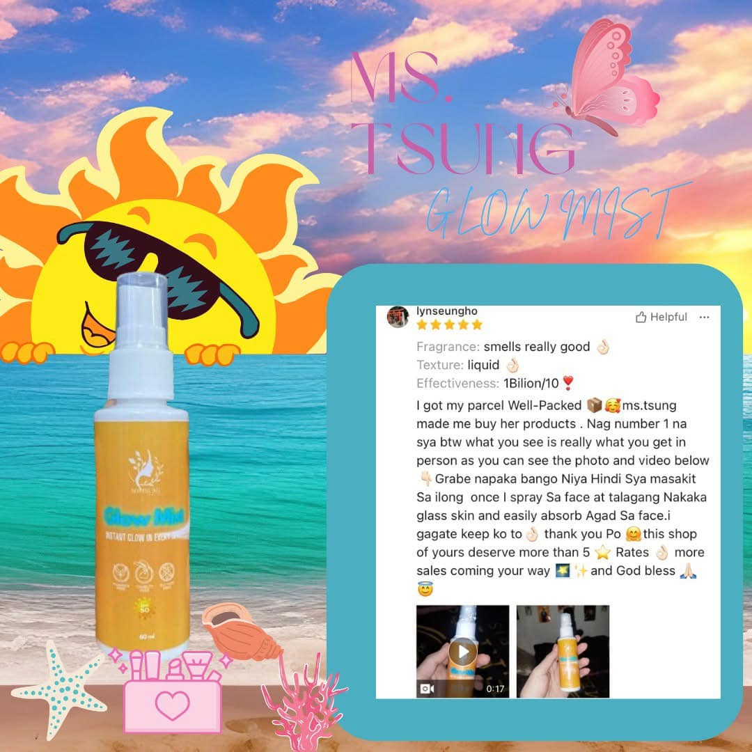 MS TSUNG GLOW MIST SUNBLOCK SPRAY SPF50 60ml