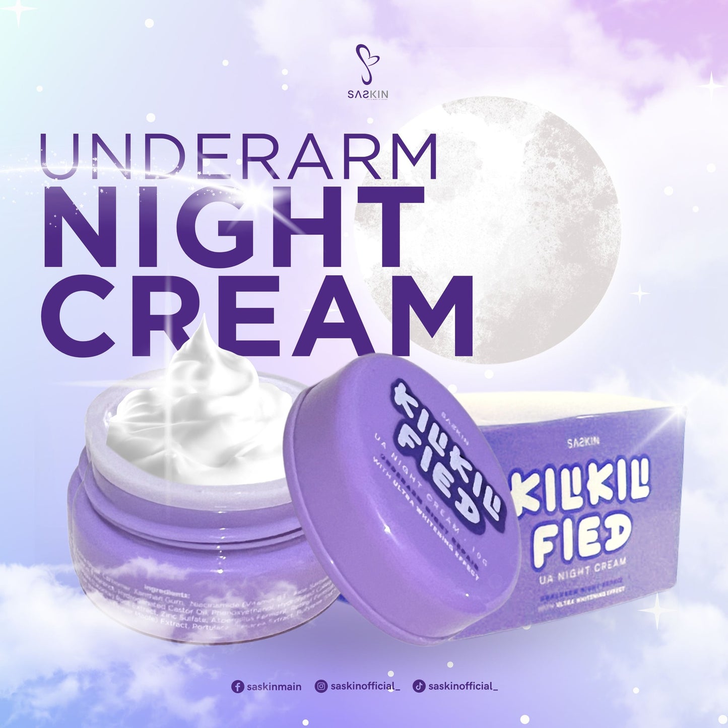 SASKIN KILIKILI FIED UA NIGHT CREAM 13g