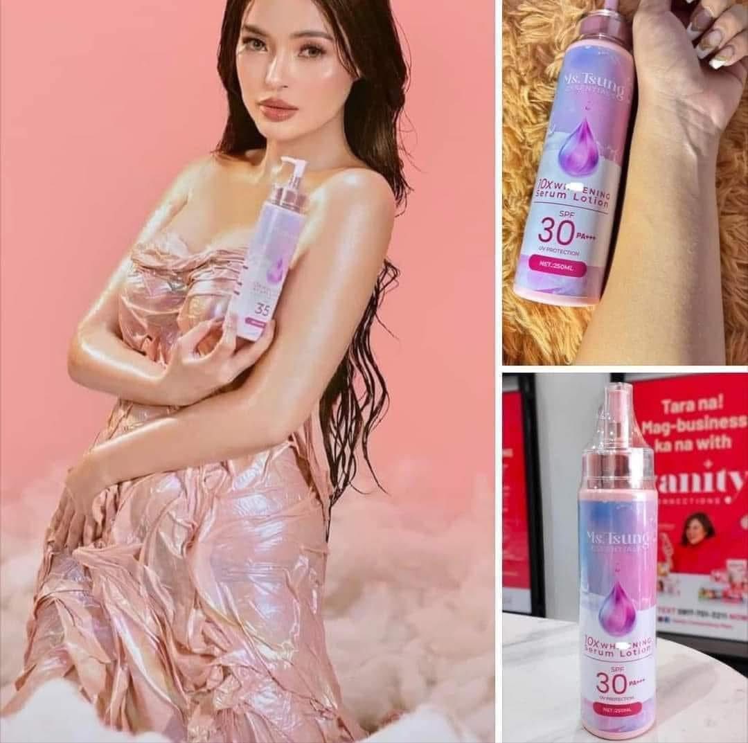 MS TSUNG 10X WHITENING SERUM LOTION 250ml