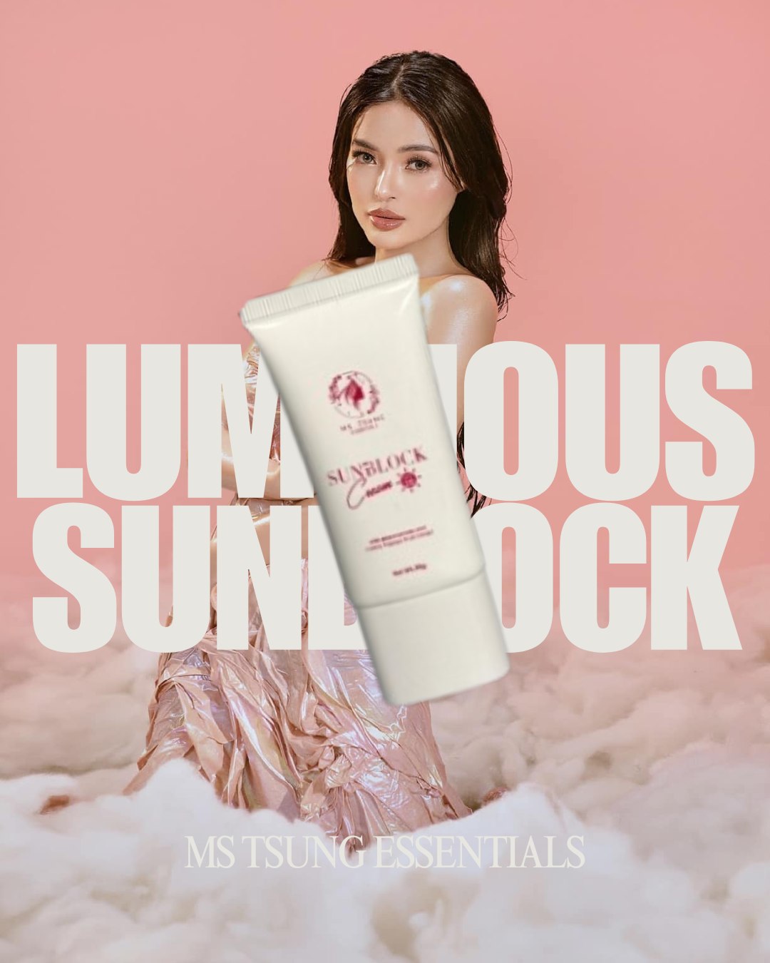 MS TSUNG LUMINOUS SUNBLOCK CREAM 30g