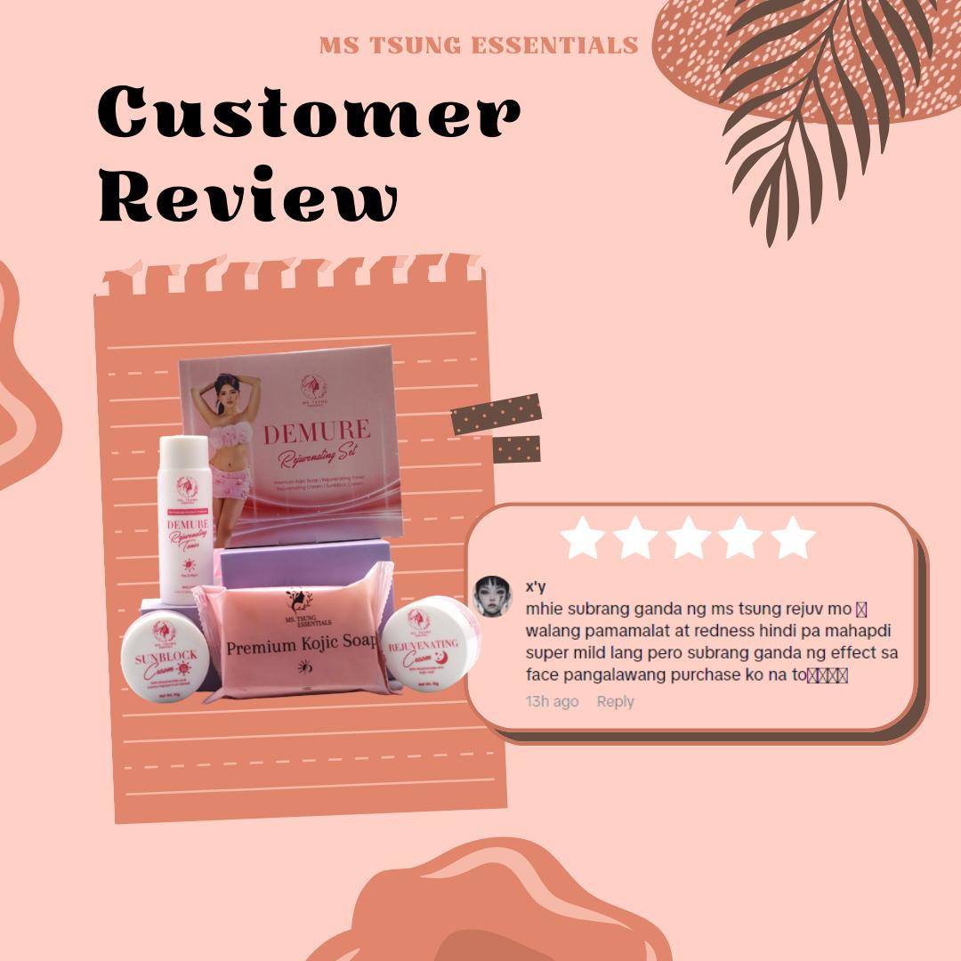 MS TSUNG REJUVENATING SET (NEW PACKAGING)