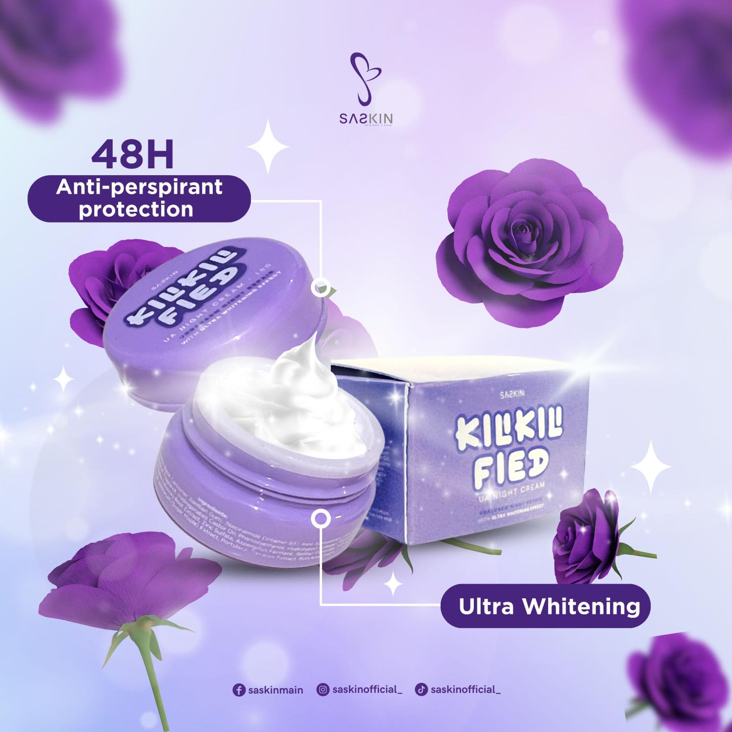 SASKIN KILIKILI FIED UA NIGHT CREAM 13g