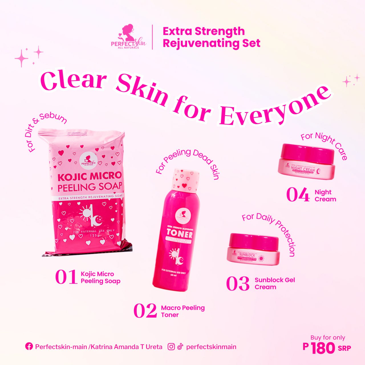 PERFECT SKIN REJUVENATING SET