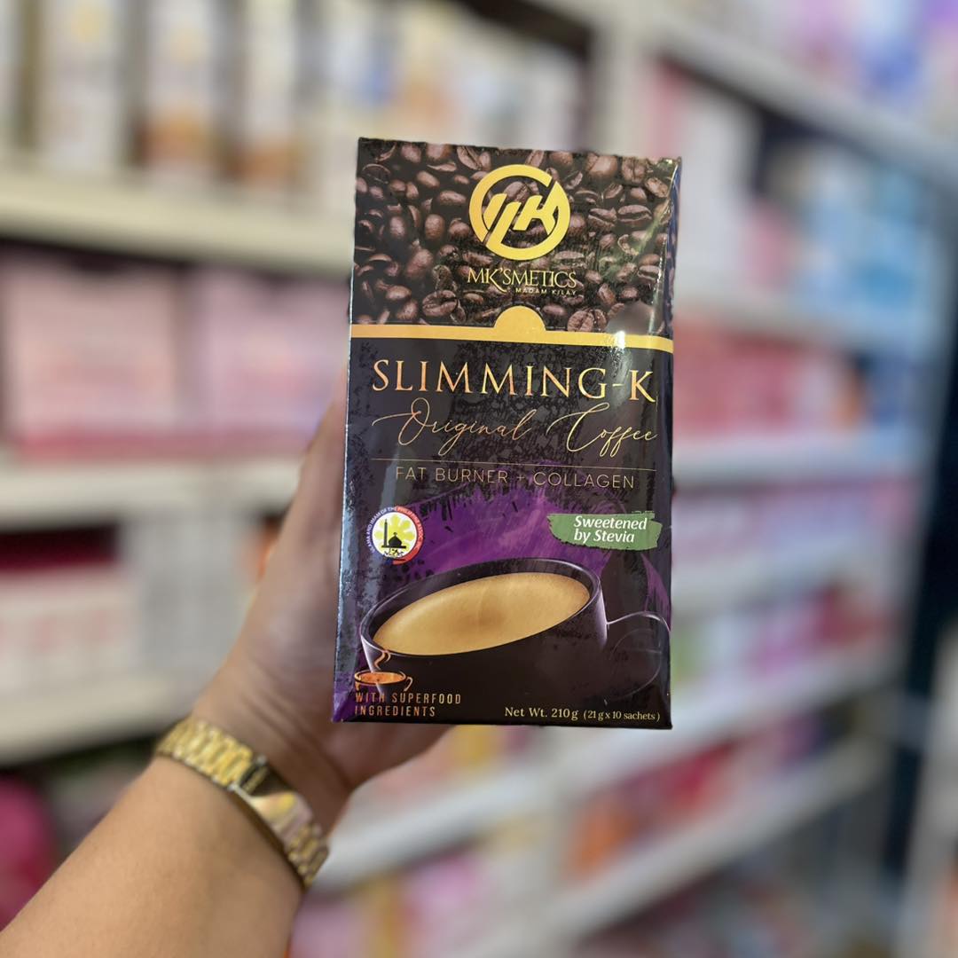 Madam Kilay Slimming K Coffee Fat Burner and Collagen by MKsmetics 10 Sachets
