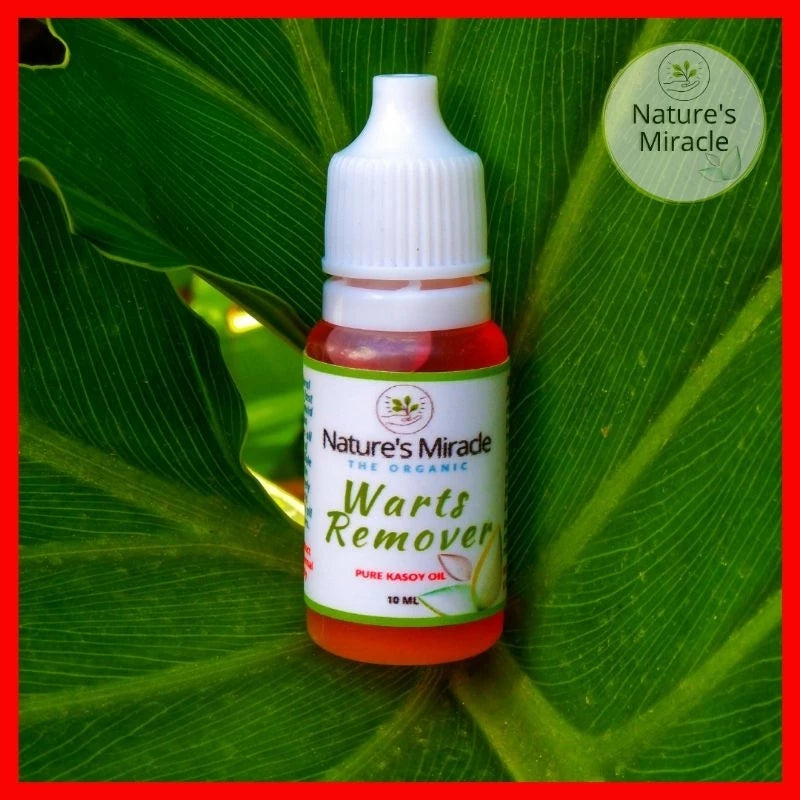 Nature's Miracle Original Kasoy Herbal Oil & Organic Remover of Warts Kulugo Nunal An An Herbal Oil