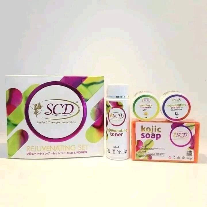 SCD Rejuvenating Set Rejuvenate means to “renew” and “restore” Glass skin in just 7 days