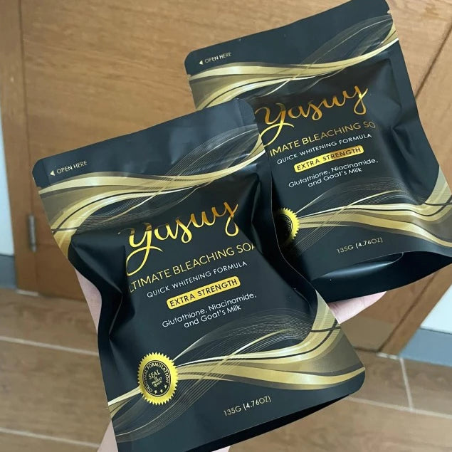2 pcs Yasuy Beauty Ultimate Bleaching Soap 135g minimizing pore appearance, keeping skin smooth