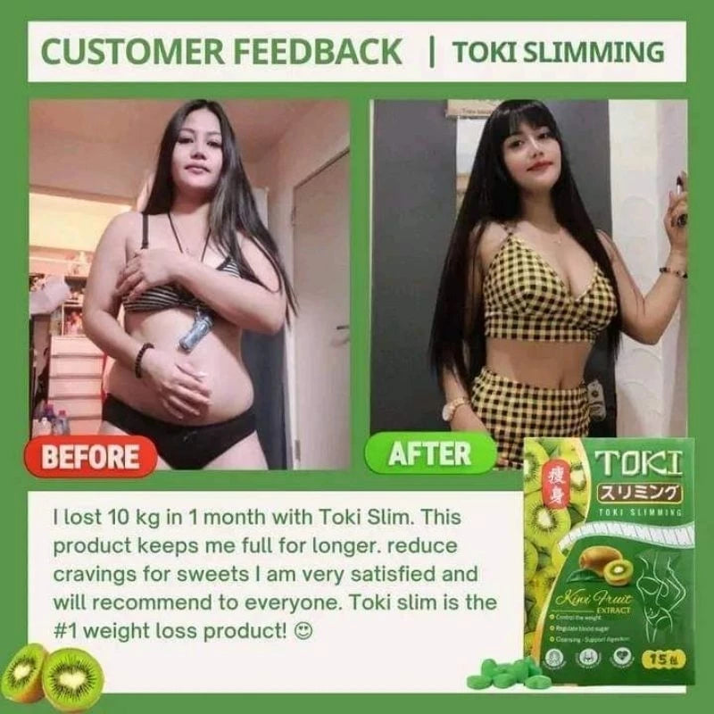 ONHAND TOKI SLIMMING CANDY (100% ORIGINAL) 15PCS /PACK