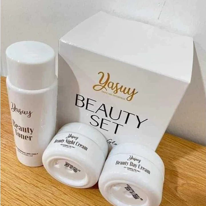 Yasuy Beauty Rejuvenating Set with peeling effect to get rid of pimples and renew skin
