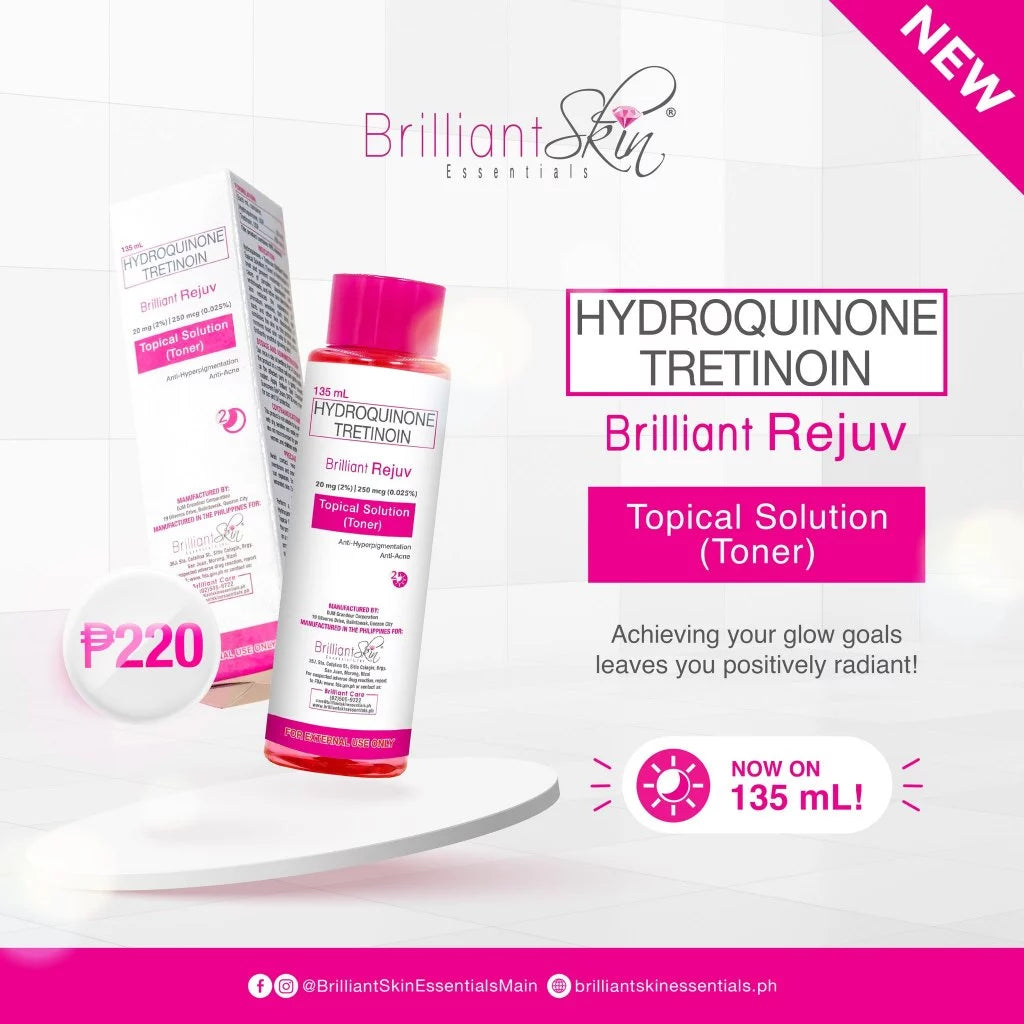 Brilliant Rejuv Toner 135mL Topical Solution Brilliant Skin Essentials
