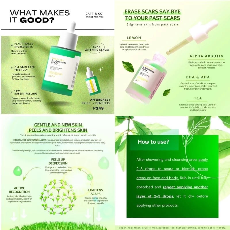 Catt and Co underarm serum,nipple,elbows and knees,butt,bikini inner thigh,scar and hair intensive