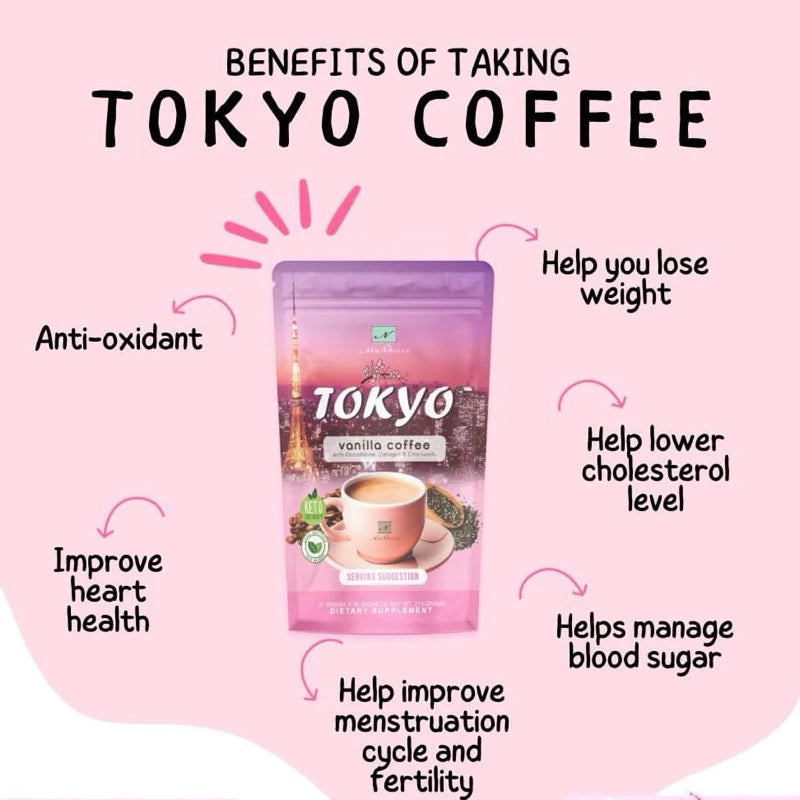 NAMIROSEUS TOKYO | KYOTO | POKHARA | SAKURA THAI MILKTEA PREMIUM SLIMMING COFFEE 10sachets per Pack