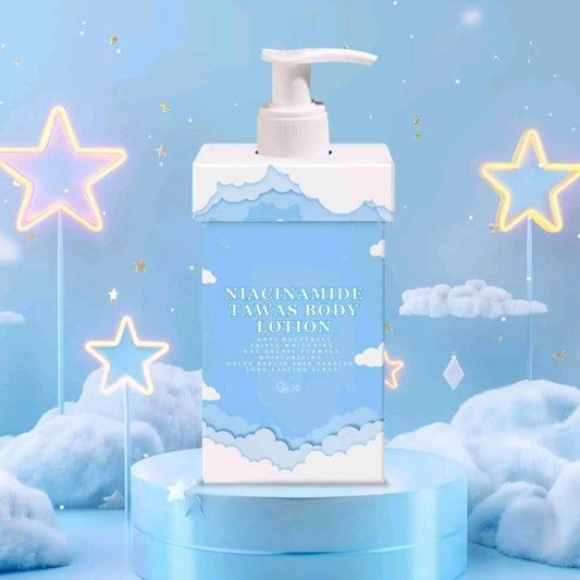 Formulove Niacinamide Tawas Body Lotion - Hydrating Moisturizer for Skin Repair - Comfort, Moisture, Hydrate, Skincare