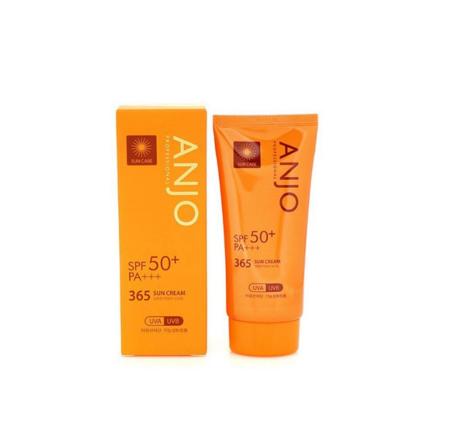 Korea authentic ANJO plant 365 sunscreen anti-ultraviolet brightening skin moisturizing 70g sPF50+