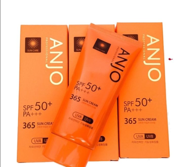Korea authentic ANJO plant 365 sunscreen anti-ultraviolet brightening skin moisturizing 70g sPF50+