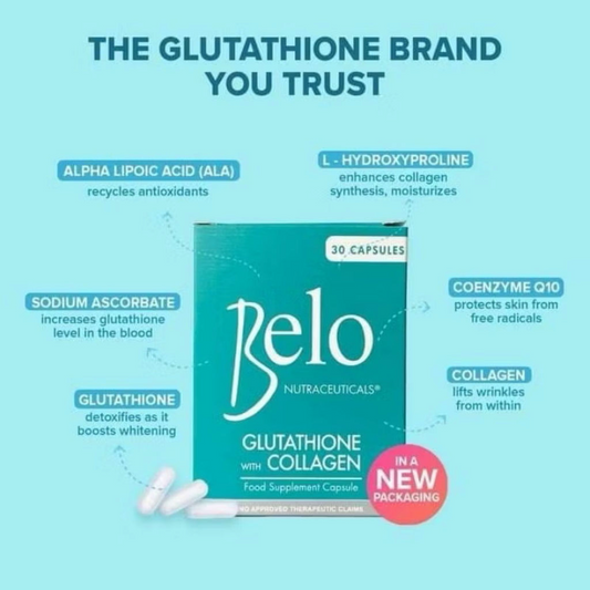 Belo Nutraceuticals Glutathione+Collagen