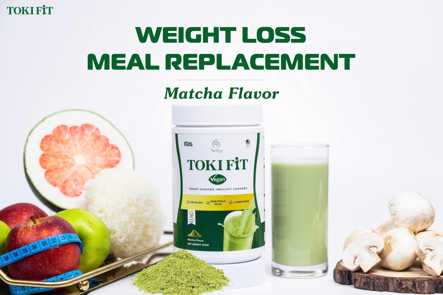 TOKI FIT Matcha - Sophisticated, Relaxing