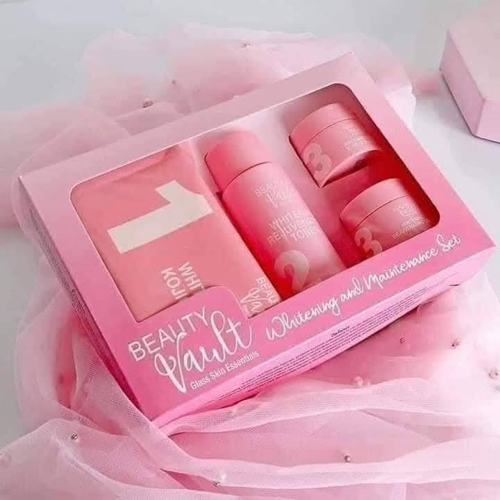 BEAUTY VAULT PREMIUM REJUVENATING SET | WHITENING & MAINTENANCE SET