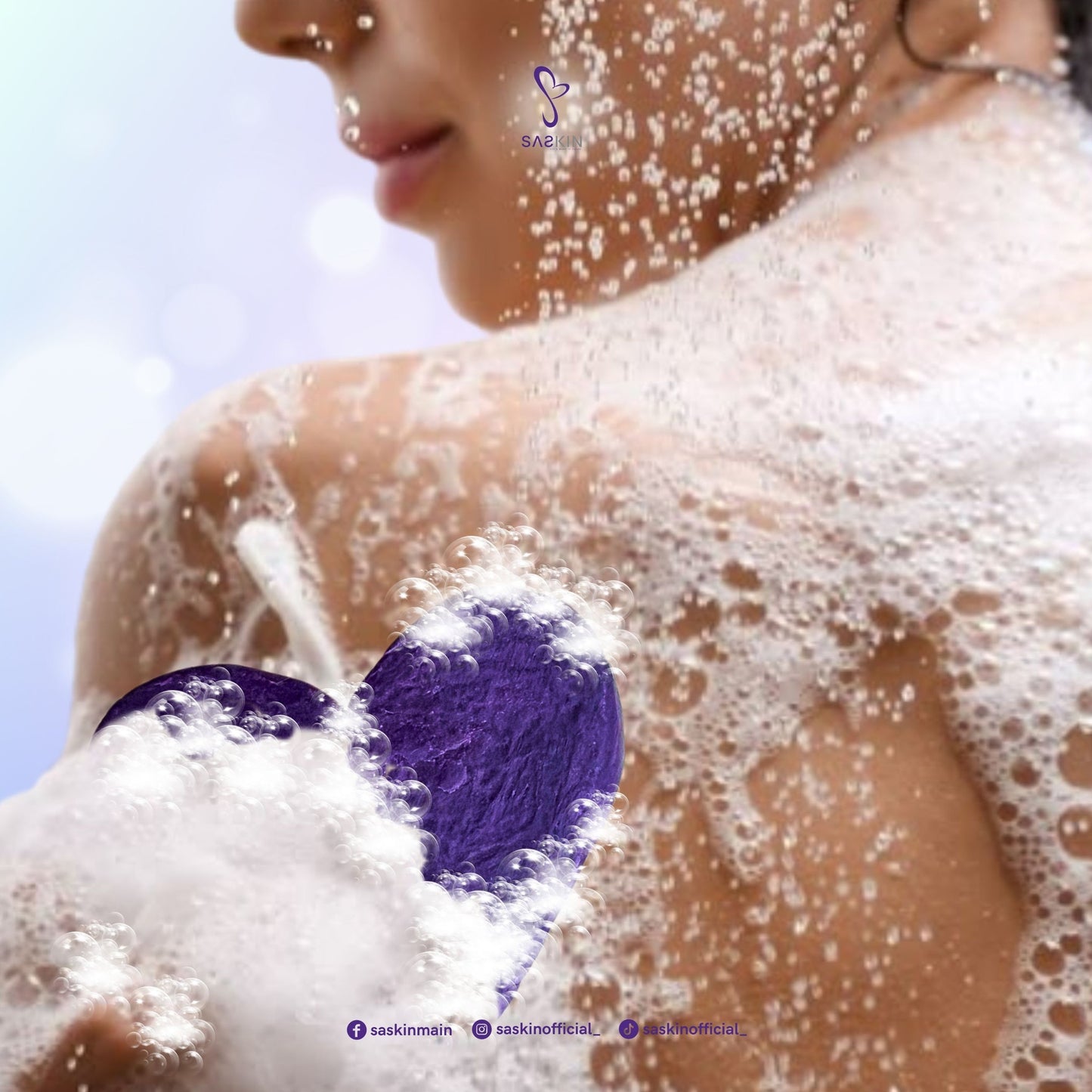 SASKIN SEXY LOVE FACE & BODY SOAP 70g