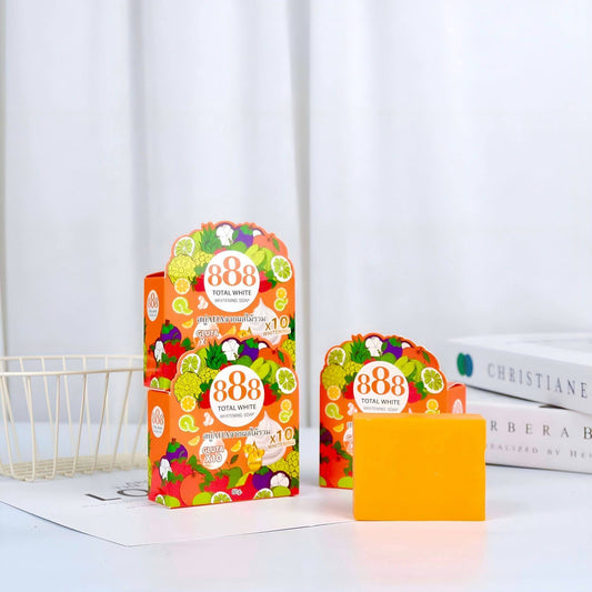 888 Total White Whitening Soap X10 80grams
