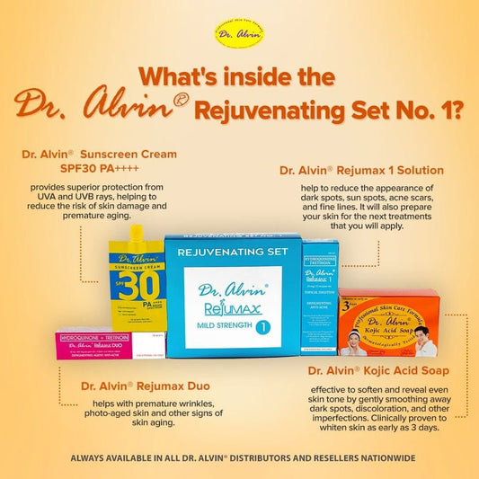 DR. ALVIN REJUMAX SET #1 (MILD STRENGTH)
