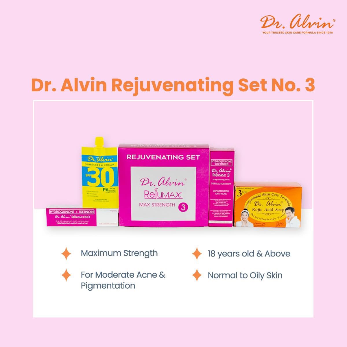 DR. ALVIN REJUMAX SET #3 (MAX STRENGTH)