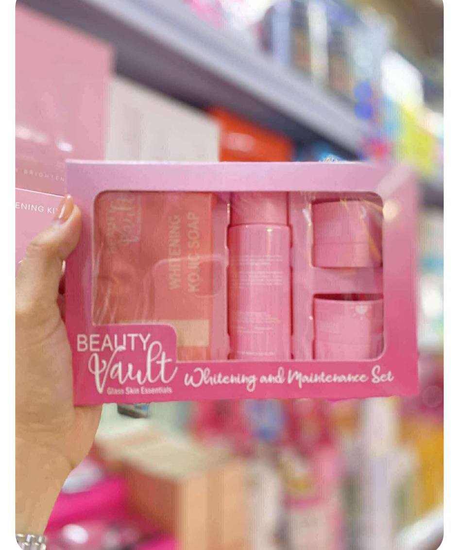 BEAUTY VAULT PREMIUM REJUVENATING SET | WHITENING & MAINTENANCE SET