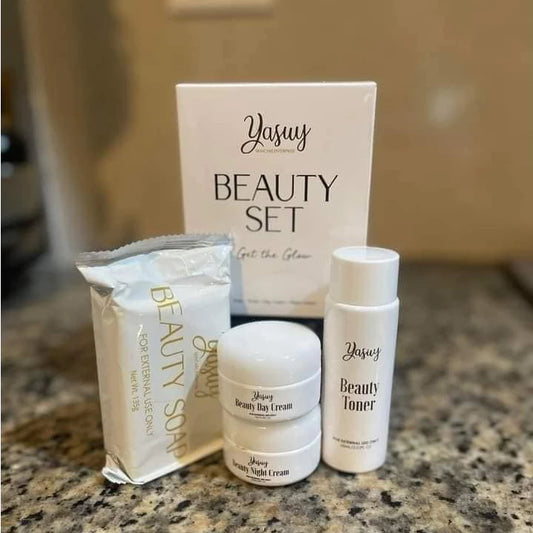 Yasuy Beauty Rejuvenating Set with peeling effect to get rid of pimples and renew skin