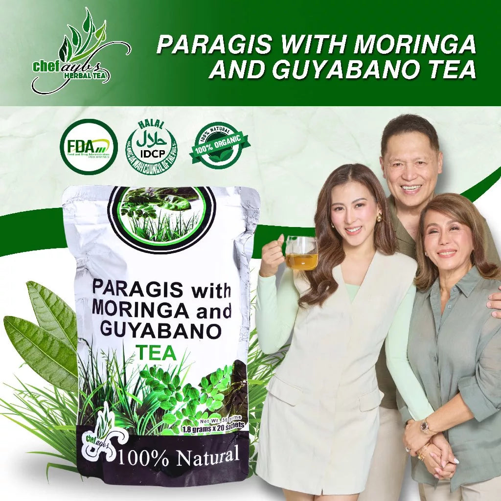 Chef Ayb’s Paragis with Moringa and Guyabano Tea